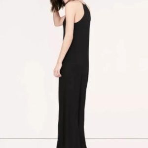 NWT Ann taylor loft black Maxi black dress